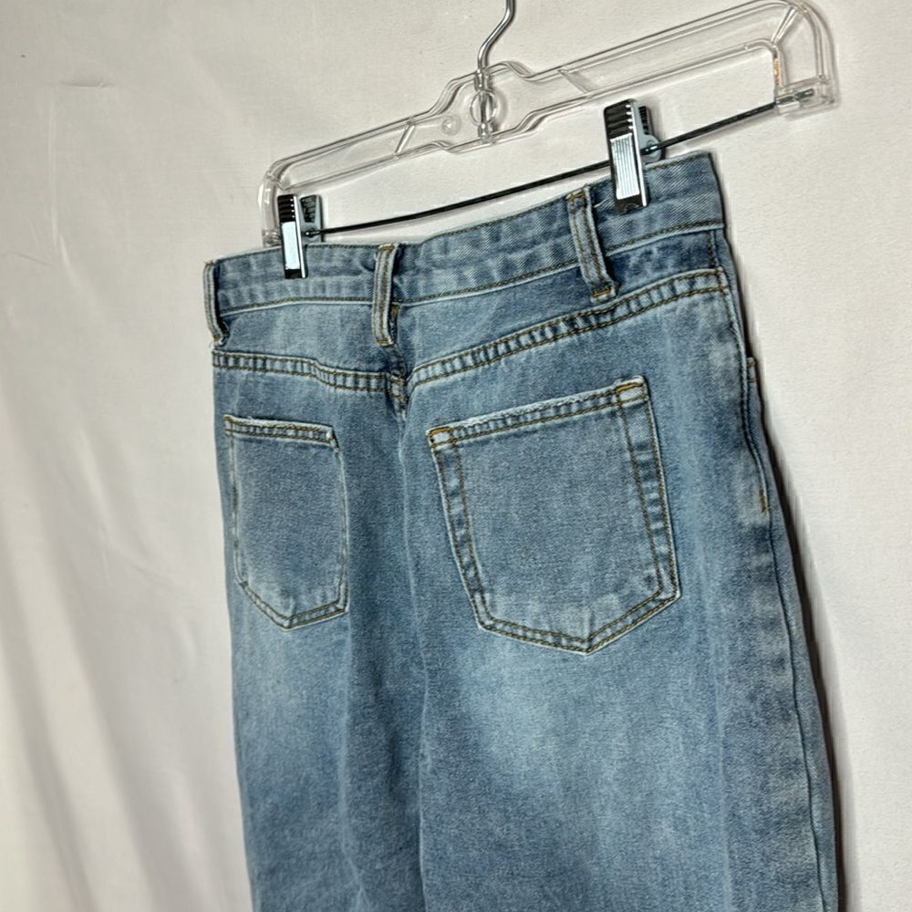 SHEIN High Rise Distressed Boot Cut Jeans. Size 28. - Picture 5 of 5